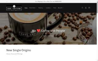 Soul Caffeine website