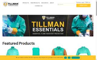 Tillman's Services website