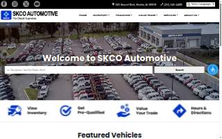 Skco Automotive website