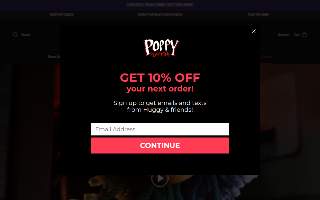 The Poppy and Parliament website