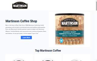 Martinson Law Office website