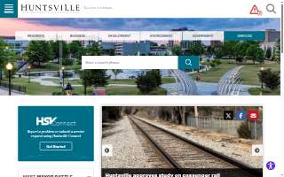 The Huntsville Gym website