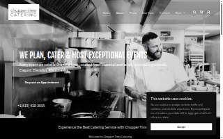 Chupper Time Catering website