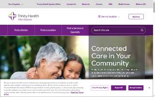 Trinity Health Mid-Atlantic website