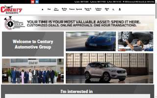 Century Automotive Group website