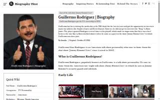 Guillermo's Gourmet Coffee website