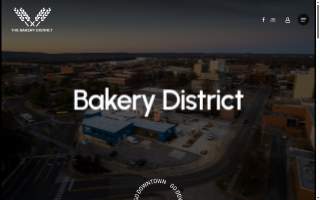 The Bakery District website