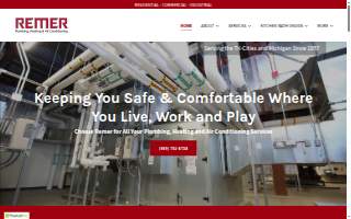 Remer Veterinary Hospital website