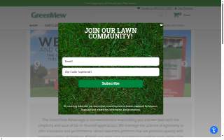 Greenview Lawns Inc website