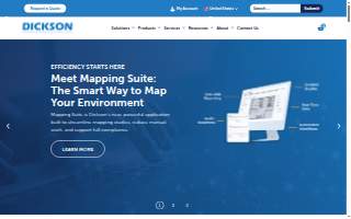 Dickson Law Firm website