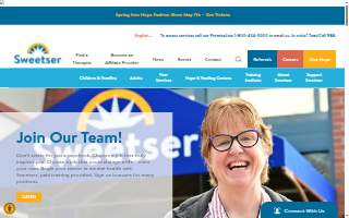 Sweetser Construction, Inc. website