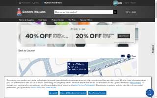 Sherwin-Williams Paint Store of Mt Pleasant website