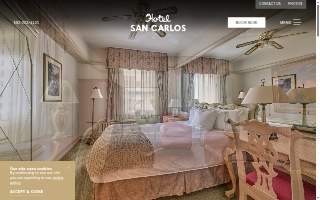 Hotel San Carlos website