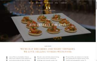 Lauren Allen Culinary Events of Scottsdale website