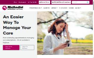 University Health Center website
