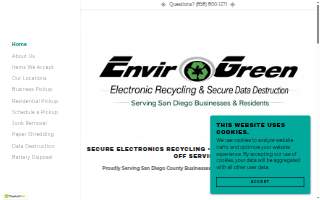 Envirogreen Landscape Design-Build website