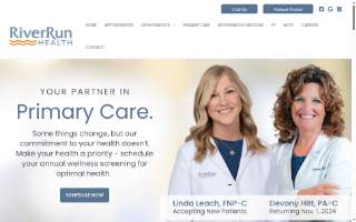 RiverRun HEALTH: Sports + Ortho website