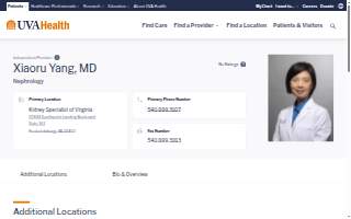 Yang Law Offices website