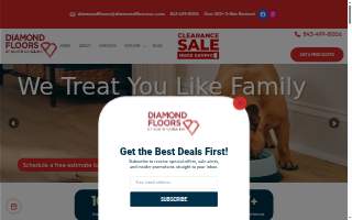Diamond Floors of SC website
