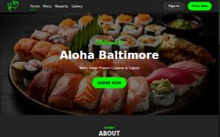 Aloha Culinary Group website