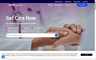 Exer Urgent Care - Hollywood - Melrose Ave of Los Angeles website