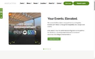 EcoCaters of Washington website
