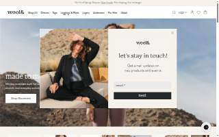 Wool Growers Restaurant website
