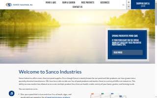 Sanco Construction Inc. website