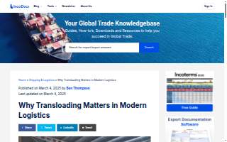 Transloading Express Inc website