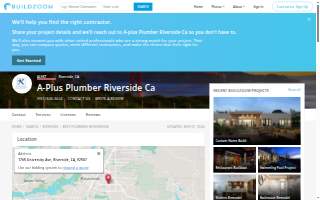 A-Plus Plumber Riverside CA website