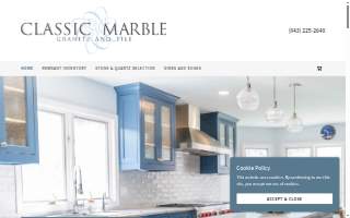 Classic Marble, Granite and Tile website