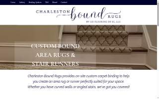 Charleston Bound Rugs website