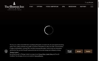 Mission Inn Hotel & Spa website