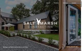 Salt Marsh Contracting LLC website