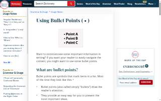 Bullet Automotive & Diesel website