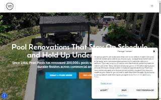 Pearl Pool Plastering website