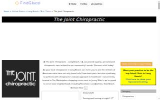 The Joint Chiropractic website