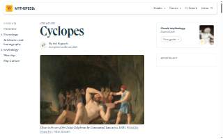 Cyclops Coffee website