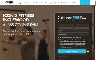 Iconix Fitness website