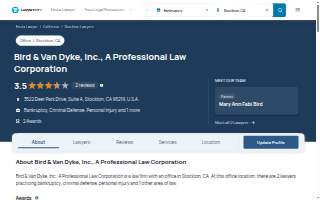 Bird & Van Dyke, Inc. - A Professional Law Corporation website