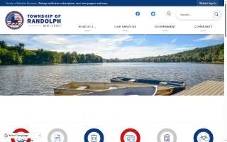 Randolph Chiropractic Health Center website