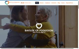 Bayside of Poquoson Health and Rehab website
