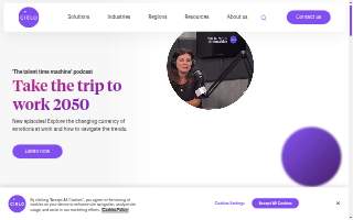 Cielo Hair & Spa website