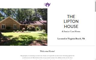 The Lipton House website