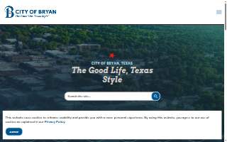 Bryan Lawn Care website