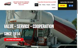 Van Smith Block Co of Summerville website