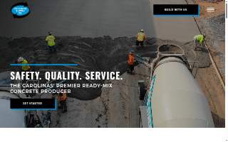 Concrete Supply Co. of Charleston website