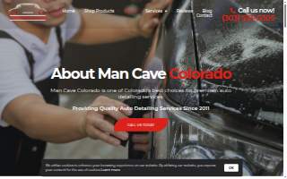 Man Cave Detail website