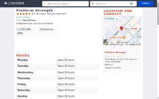 Platform Strength website