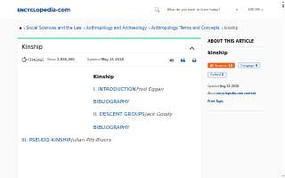 Kinship Landing website